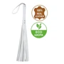 Флоггер из комбинированной кожи Flirty COMBO Leather - White, BM-00013
