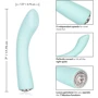 CalExotics Pave Vivian гнучкий вибромассажер, 17.75x3.75 см: Діаметр, см 3.75
