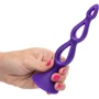 Тройная полая анальная пробка CalExotic Booty Call Silicone Triple Probe, пурпурный: Тип Анальные пробки