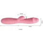 Вибратор Pretty Love Snappy Vibrator Flesh (розовый): Длина, см 19.5