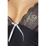Еротичний пеньюар Passion EDITH CHEMISE black 4XL / 5XL фото 2