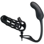 Насадка на член со стимулятором простаты LYBAILE Pretty Love Hercules Penis Sheath Black: Для кого Для мужчин