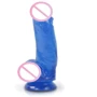 Фаллоимитатор Climax Cox 7.5" Colossal Cock Bawdy Blue, 13.3х5 см: Тип Реалистичные