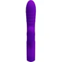 Вибратор с вакуумным стимулятором Pretty Love Jersey Purple: Для кого Унисекс