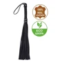 Флоггер из комбинированной кожи Flirty COMBO Leather - Black, BM-00010