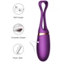 Виброяйцо з пультом дистанційного керування - Vibrating Silicone Love EGG USB, BS6300002 фото 7