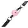 Кляп куля Classic plastic Black and Pink, SKN-KK04: Виробник SKN