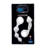 Сет з 2 анальних пробок Bottoms Up Butt Silicone Anal Toy, білий: Для кого унісекс