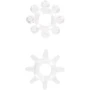 Набор из 2 шт колец на пенис Toy Joy - Power stretchy Rings Clear (10459-CLEAR): Производитель Toy Joy