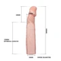 Удлиняющая насадка с вибрацией DEEP LOVE, BI-026206-1: Наличие вибрации Есть