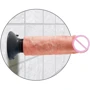 Вибратор Pipedream Vibrating King Cock 6", 15.4x4.8 см, телесный: Тип управления Кнопочное