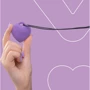 Міні-вібратор FairyGasm PleasureStone violet: Тип і форма Вібромасажер