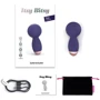 Универсальный вибромассажер Love To Love Itsy Bitsy - Midnight Indigo: Длина, см 8.8