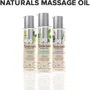 Массажное масло System JO Naturals Massage Oil Peppermint&Eucalyptus с натуральными эфирными маслами (120 мл): Тип Масло
