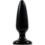 Анальна пробка Pleasure Plug Small, 10x3.5 см, чорний
