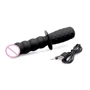 Анальный вибратор с рукоятью The Handler 10x Silicone Vibrating Thruster: Тип управления Кнопочное