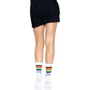 Носки женские в полоску Leg Avenue Pride crew socks Rainbow, 37–43 размер: Материал Полиэстер