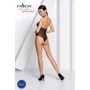 Бодістокінг Passion BS088 black: Візерунок Однотонный