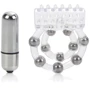 Віброкільце з 10 кульками Maximus Ring 10 Stroker Beads фото 5