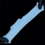 Насадка на член LoveToy Knights Ring Vibrating Ridge With Scrotum Sleeve Blue: Особенности С пупырышками, С кольцом на мошонку, Открытая