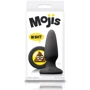 NS Novelties Mojis Plug #SHT Medium - средняя анальная пробка, 8x3.7 см, черный: Тип Анальные пробки