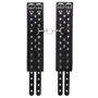 Оковы Leather Double Fix Leg Cuffs, black: Производитель sLash
