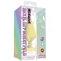 Анальный плаг Chisa Small Luv Heart Plug, Yellow: Наличие вибрации Нет