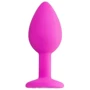 Анальная пробка с кристаллом ToDo by Toyfa Anal Plug Brilliant: Материал Силикон