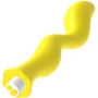Вібратор для зони G G-Spot GAVYN (жовтий): Тип і форма Вібромасажер