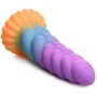 Фантазийный фаллоимитатор в форме рога Единорога Creature Cocks Mystique Silicone Unicorn Dildo: Мошонка Нет