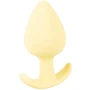 Анальний корок Cuties Mini Butt Plug Yellow: Матеріал Силикон