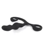 Массажер простаты LoveToy P Spot Plug Black: Материал Силикон
