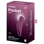 Вакуумний кліторальний стимулятор із вібрацією Satisfyer Pocket Pro 1 Purple: Довжина, см 13.9