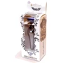 Анальная пробка с кристаллом BOSS of TOYS Boss Series - Jewellery Dark Silver BUTT PLUG Blue, BS6400059 фото 6