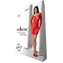 Полупрозрачное мини-платье Passion BS101 One Size red: Декор Без декора