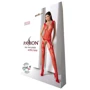 Бодістокінг із плетенням на грудях Passion BS099 One Size red: Декор Без декора