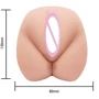 Мастурбатор-вагіна LyBaile - Violet realistic vagina vibration (BM-009145PL): Діаметр, см 13