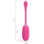 Виброяйцо серии Pretty Love - Kirk, BI-014654-1: Диаметр, см 3.5