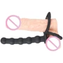 Насадка для подвійного проникнення Orion Black Velvets Cock & Ball Ring: Для кого Для мужчин