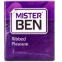 Презервативи Mister Ben Ribbed Pleasure, 3 шт