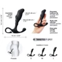 Ручной эргономичный массажер простаты Dorcel Expert P size L: Тип Массажеры простаты
