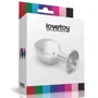 Анальная пробка с кристаллом LoveToy Small Silver Plug Red: Для кого Унисекс