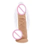 Фаллоимитатор с вибрацией SilexD Norman Vibro Flesh (MODEL 1 size 8,5in)