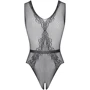 Сексуальный боди с пикантным вырезом Obsessive B115 black S/M/L: Декор Бант