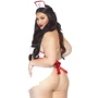 Костюм медсестры Leg Avenue Roleplay Nightshift Nurse + 1X-2X White/Red: Вид Костюмы