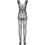 Бодістокінг Obsessive Bodystocking F234 black S/M/L: Матеріал Нейлон