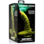 Фантазійний фалоімітатор Creature Cocks Swamp Monster Green Scaly Silicone Dildo фото 7