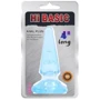Анальный плаг HI BASIC SASSY Anal Plug - Blue, 291345
