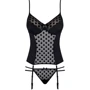 Комплект Obsessive Dotina corset, L/XL фото 3