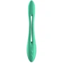 Универсальный гибкий вибратор для пар Satisfyer Elastic Game Light Green: Тип и форма Двусторонние